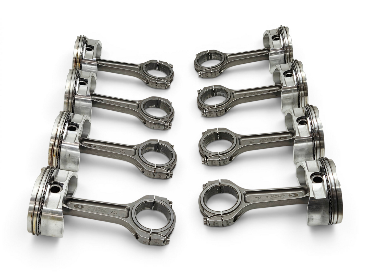 LS Engine Callies Ultra 6.125 Connecting Rods I Beam with Diamond LS2K Pistons