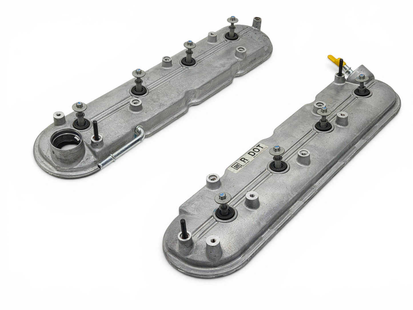 LS LS3 Gen IV Rocker Arm Valve Covers with bolts OEM GM - Crate Engine Takeoffs