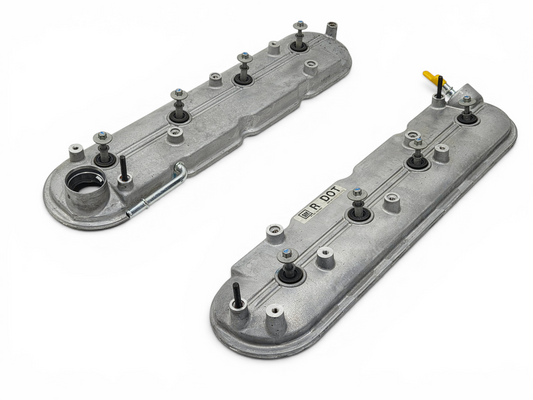 LS LS3 Gen IV Rocker Arm Valve Covers with bolts OEM GM - Crate Engine Takeoffs