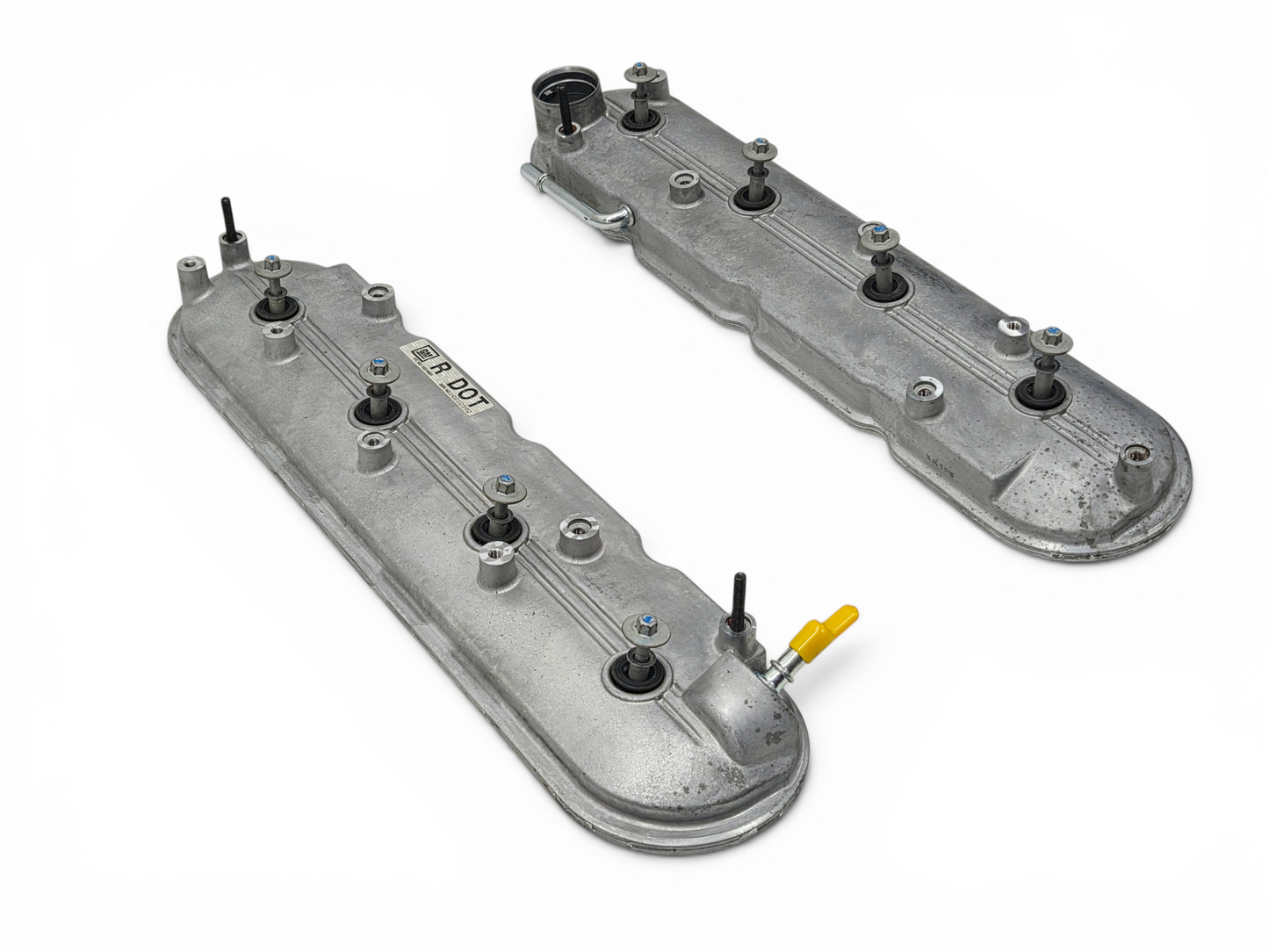 LS LS3 Gen IV Rocker Arm Valve Covers with bolts OEM GM - Crate Engine Takeoffs