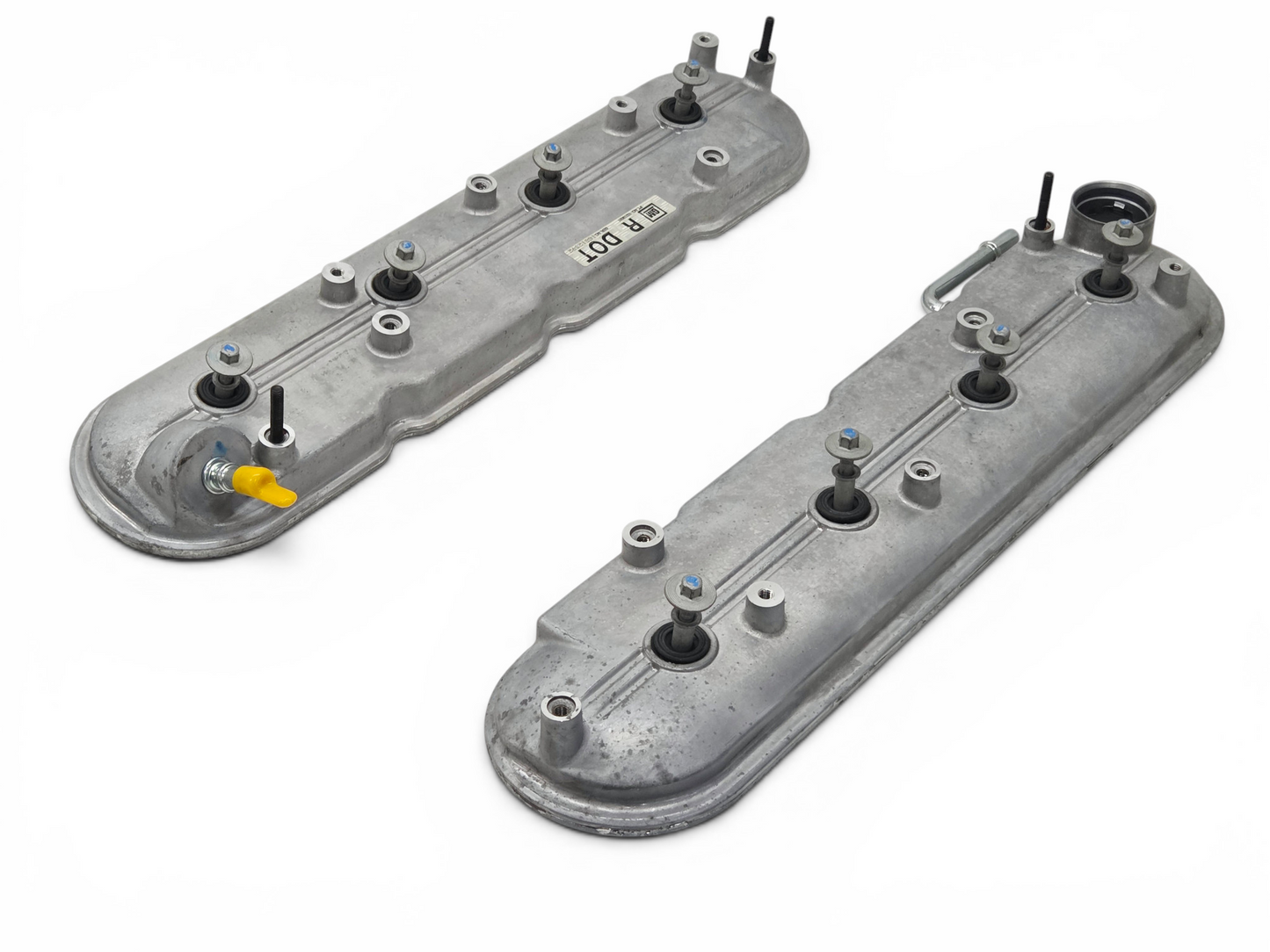 LS LS3 Gen IV Rocker Arm Valve Covers with bolts OEM GM - Crate Engine Takeoffs