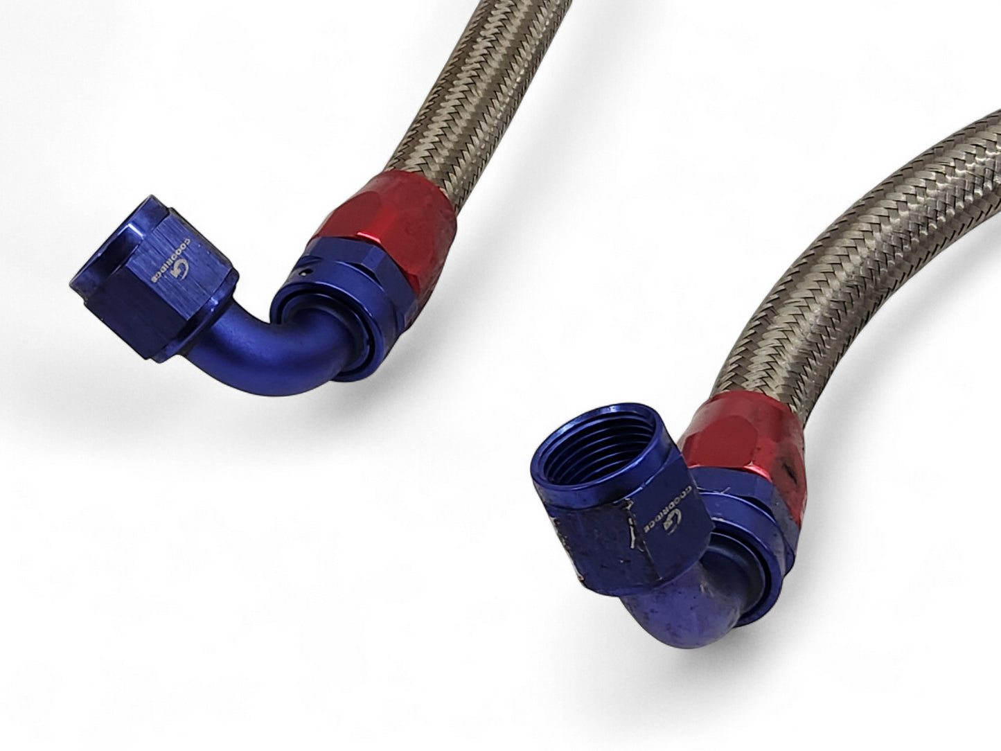 Lingenfelter GM LS Gen III & IV V8 Oil Cooler Adapter Block with lines L300025297