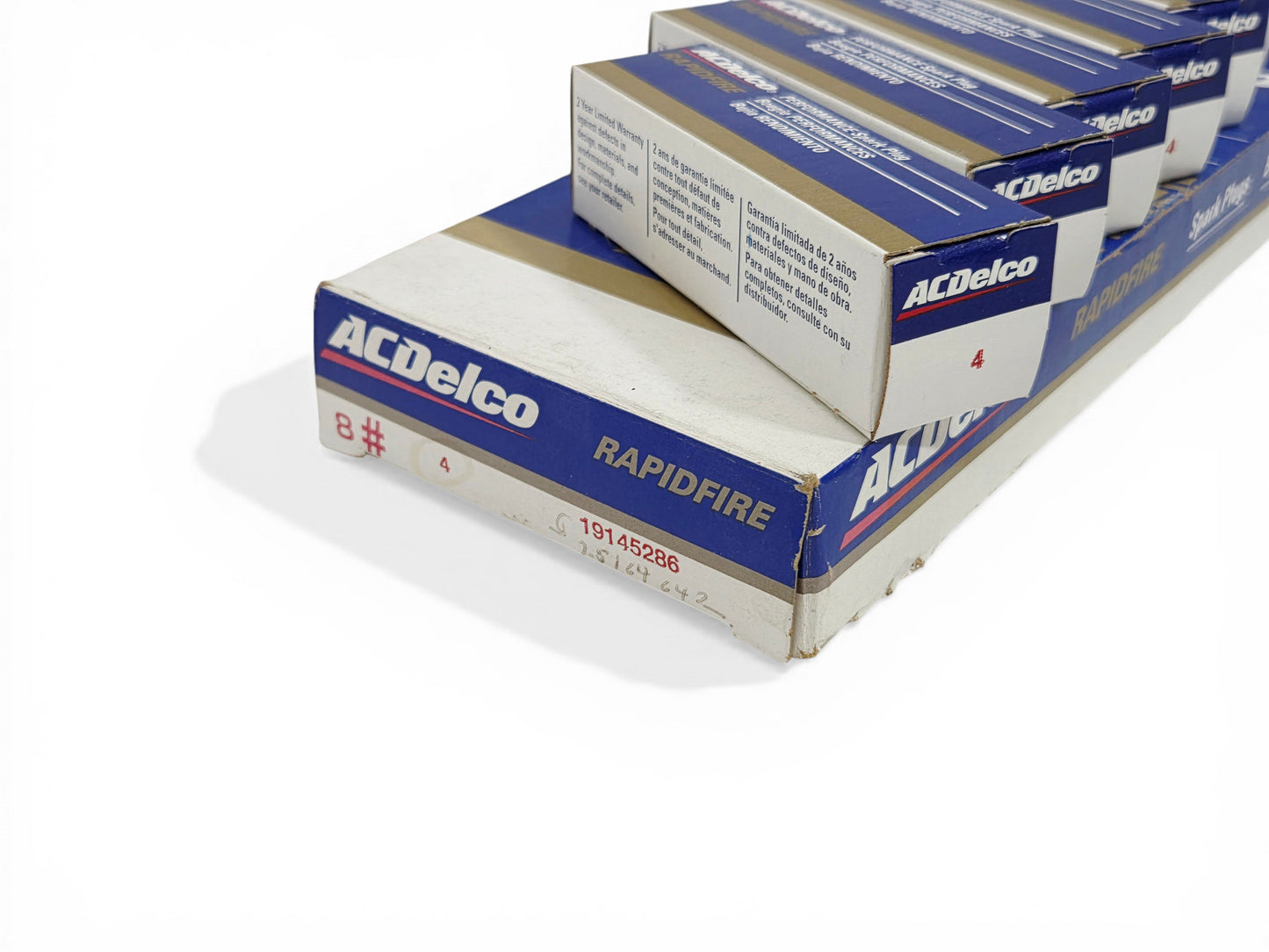 Lot of 15 - Rapid Fire Platinum #4 Spark Plugs ACDelco OEM GM 19145286