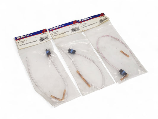 Lot of 3 - Chevy GMC Buick Pigtail Sensor Connector Plug OEM GM 88987993 PT1623