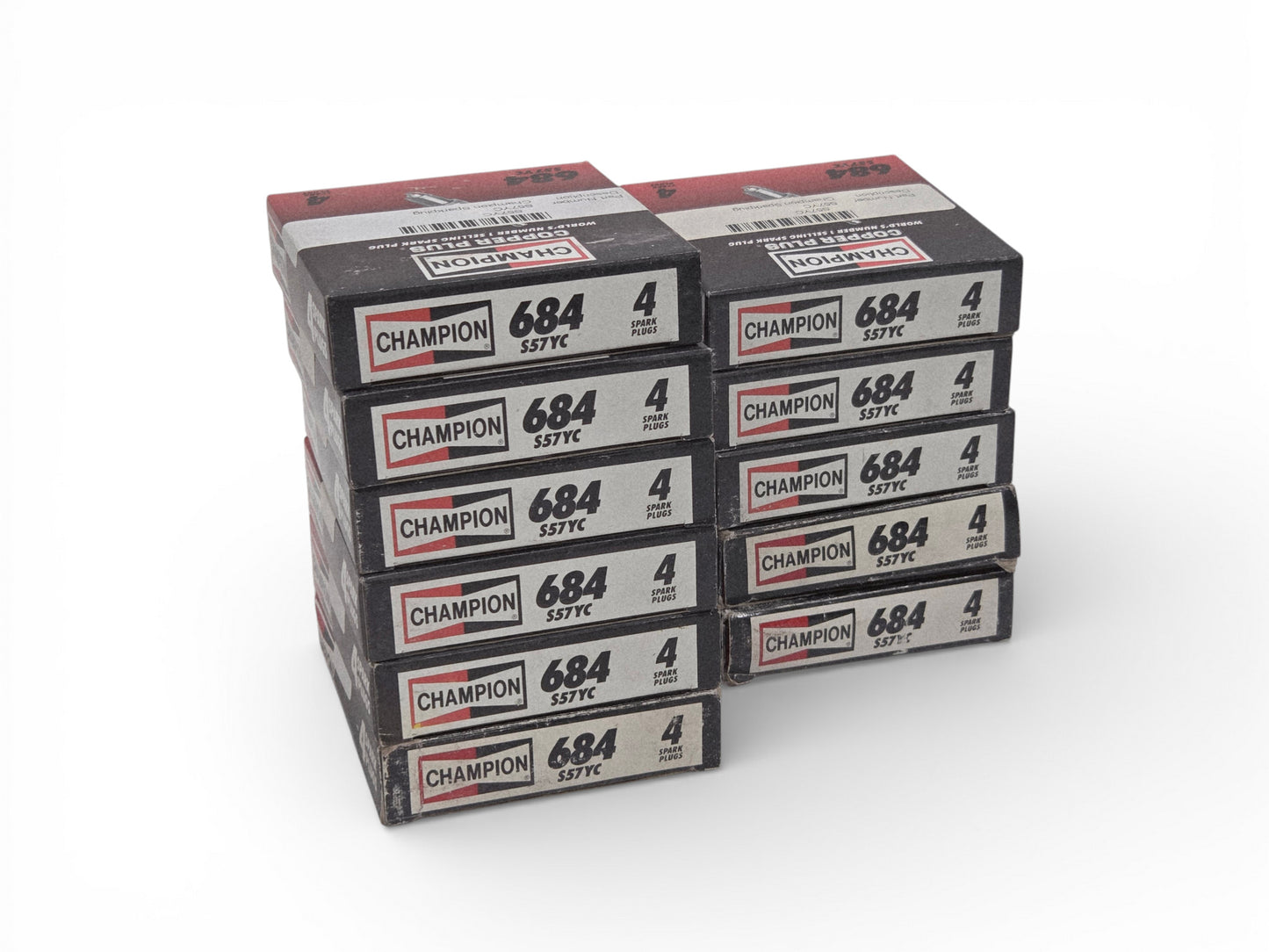 Lot of 44 - Champion Spark Plugs 841 Copper Plus - New in Box S57YC