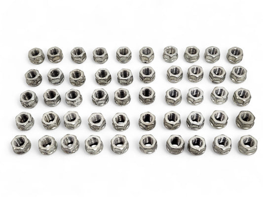 Lot of 50 - 14mm x 1.5 Open End Bulge Acorn Truck SUV Lug Nuts OEM GM