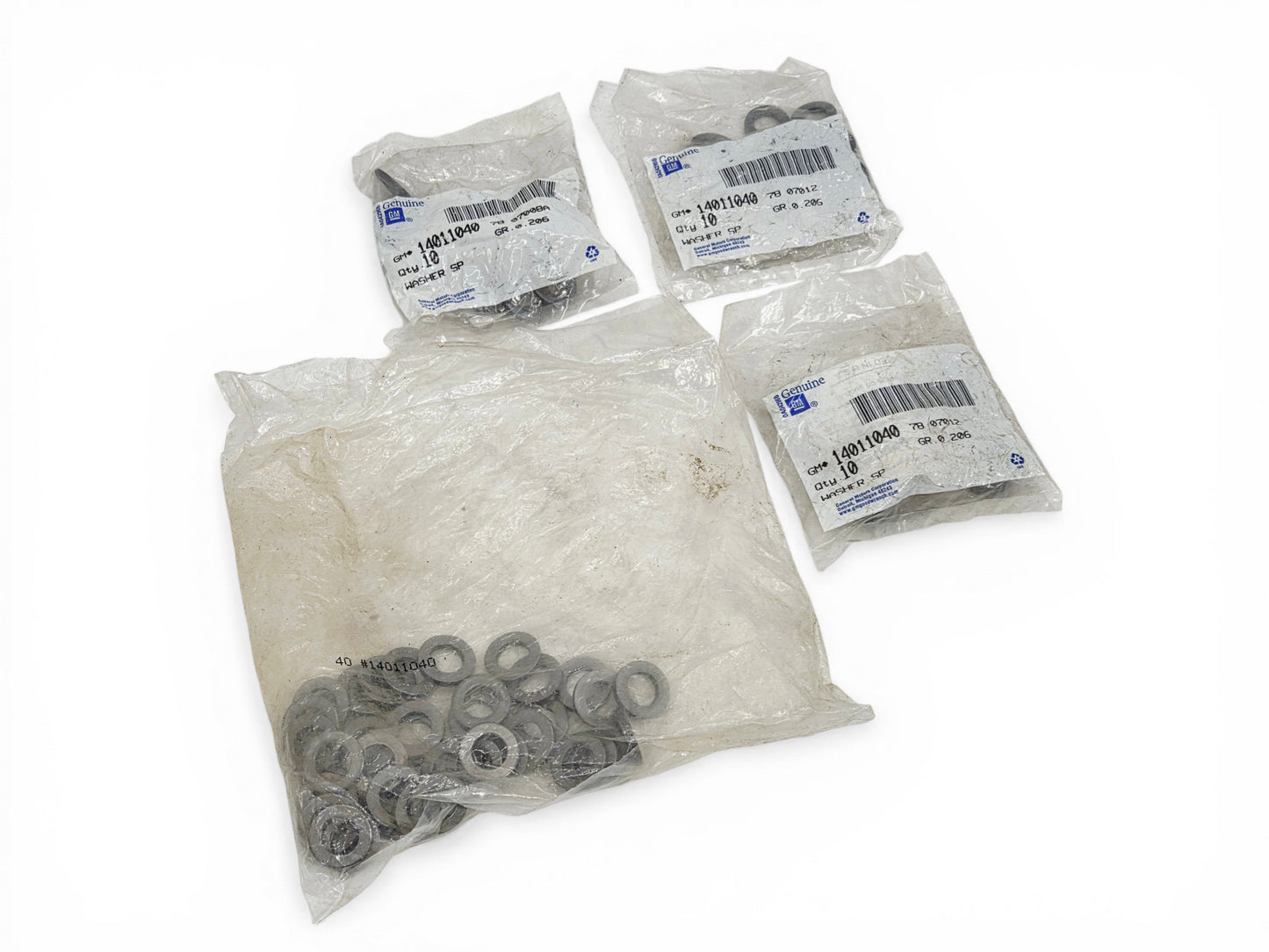 Lot of 70 - GM Performance Hardened Washers .450" ID .778" OD OEM 14011040