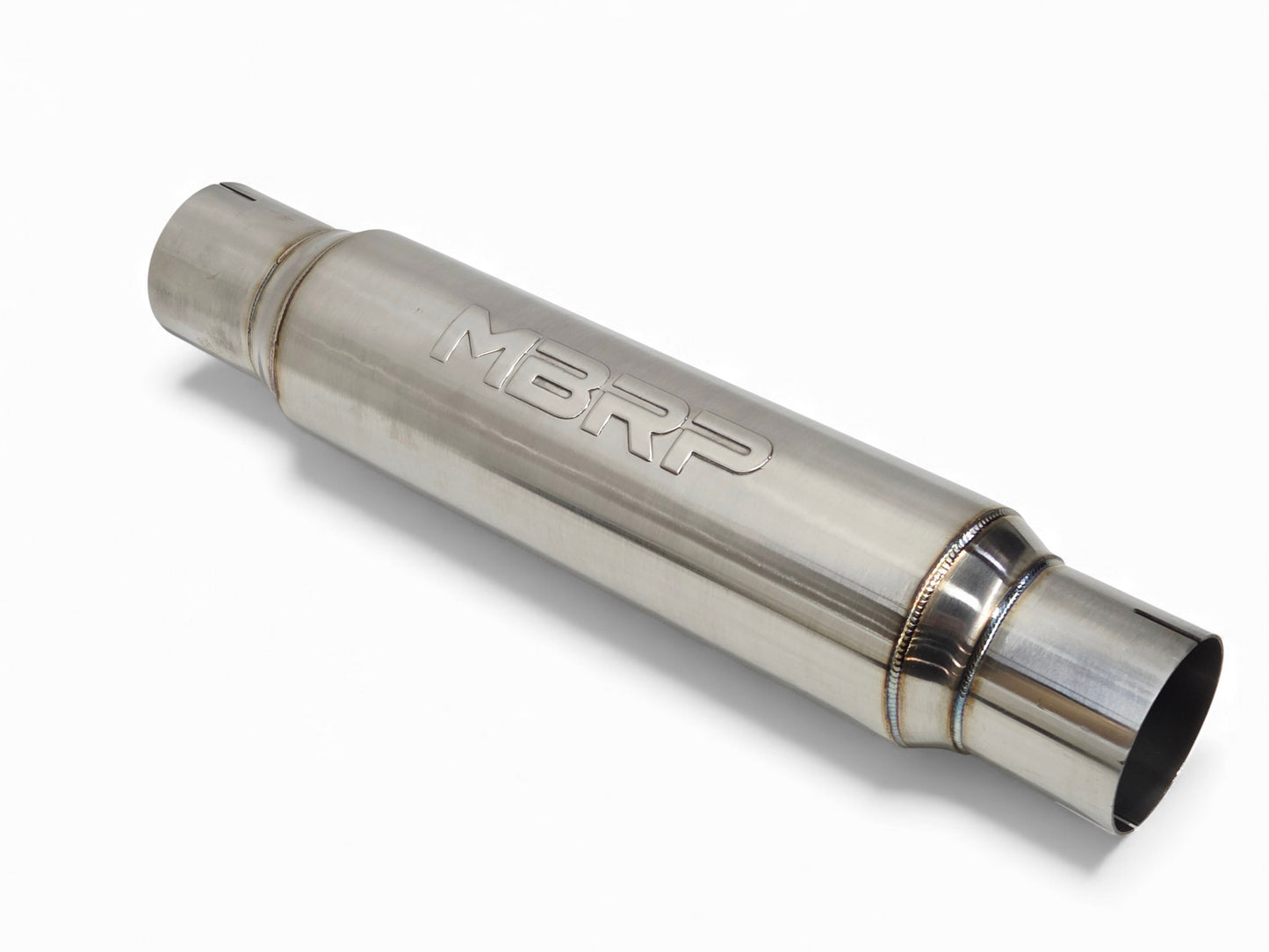 MBRP Universal Resonator 3in Inlet / Outlet 16in Body 20in Overall T304 R1013