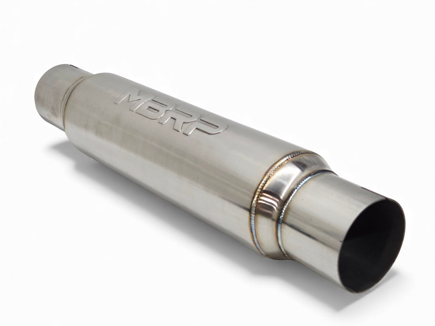 MBRP Universal Resonator 3in Inlet / Outlet 16in Body 20in Overall T304 R1013