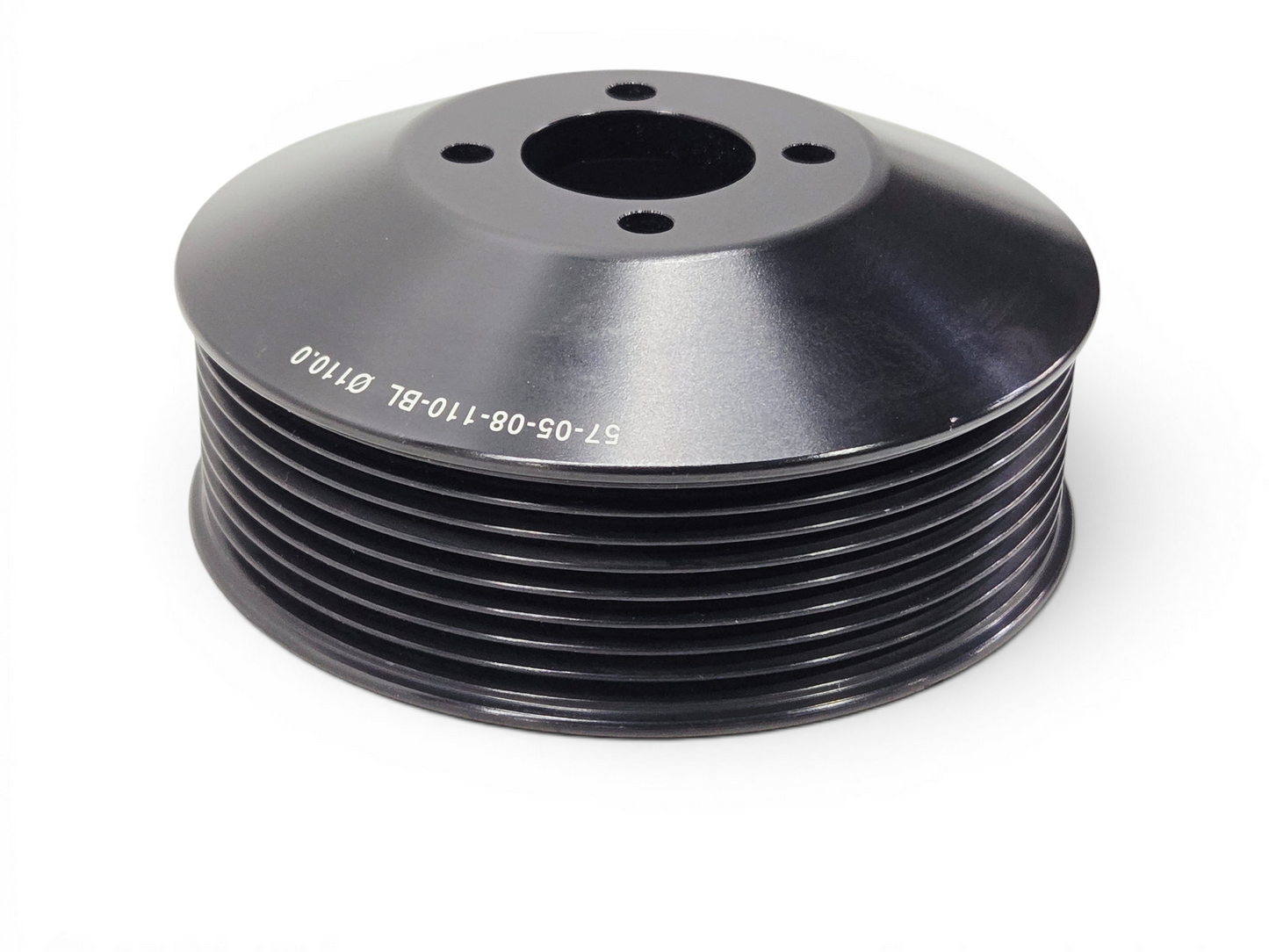 Magnuson 110MM 8 Rib 4 Bolt Supercharger Pulley 57-05-08-110-BL