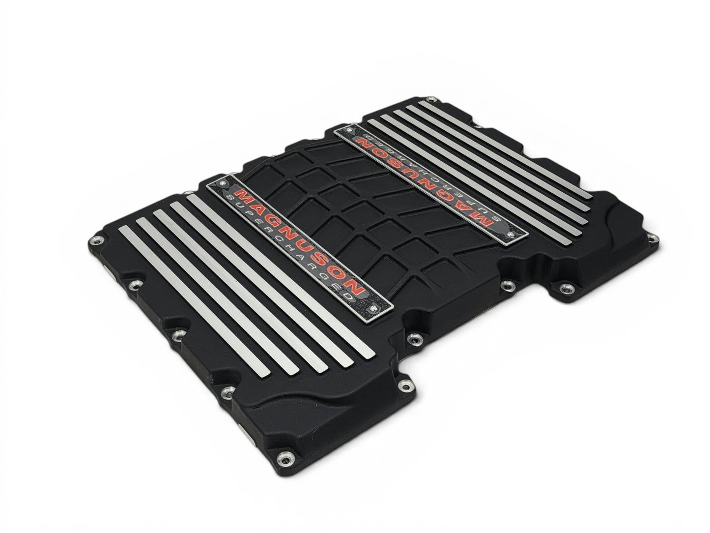 Send it Auto Parts Magnuson LT4 TVS2650R supercharger housing cover lid with black finish and silver accents