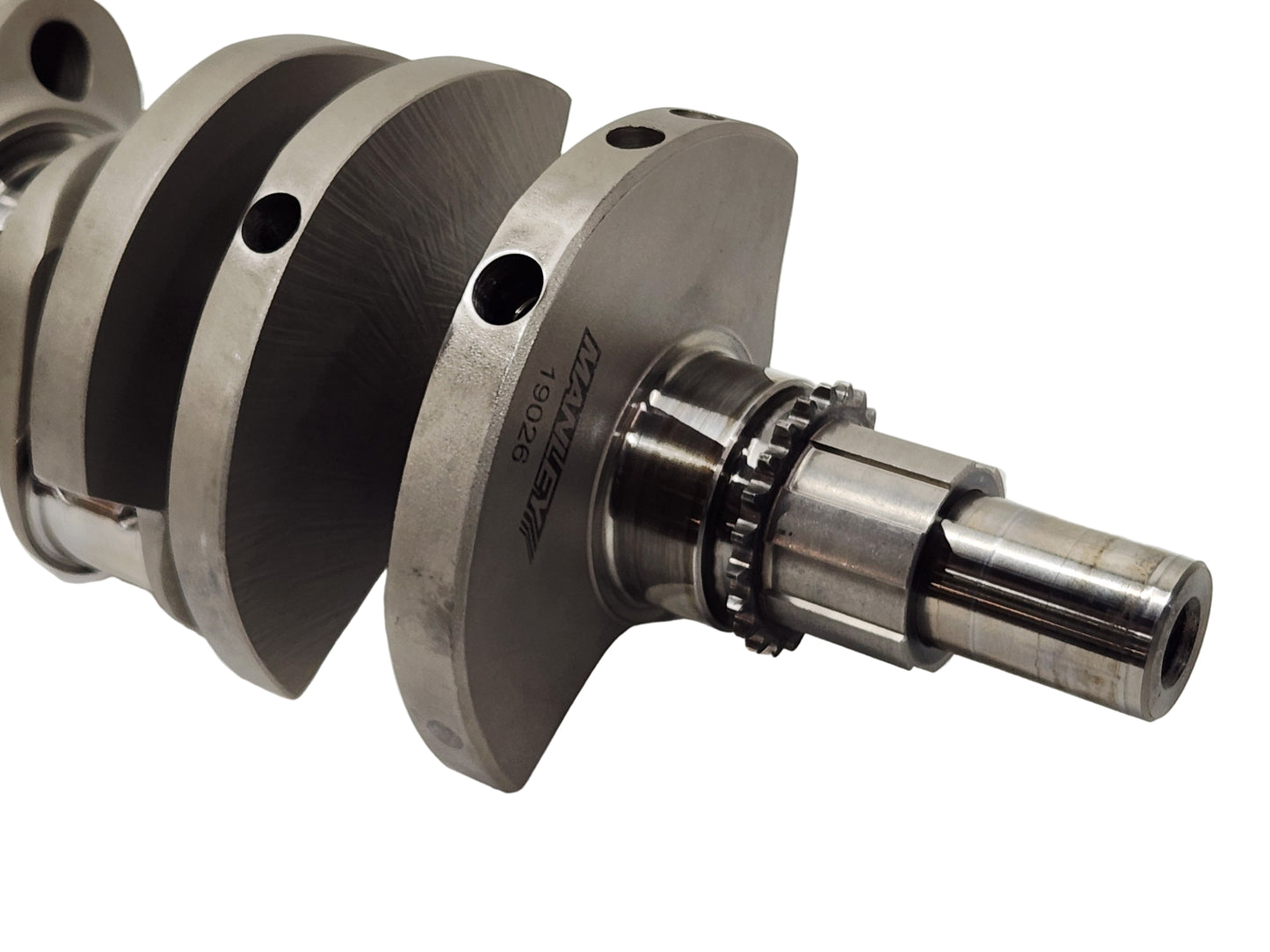 Manley Chevrolet LS Dry Sump Forged Crankshaft – 4.000 in. Stroke