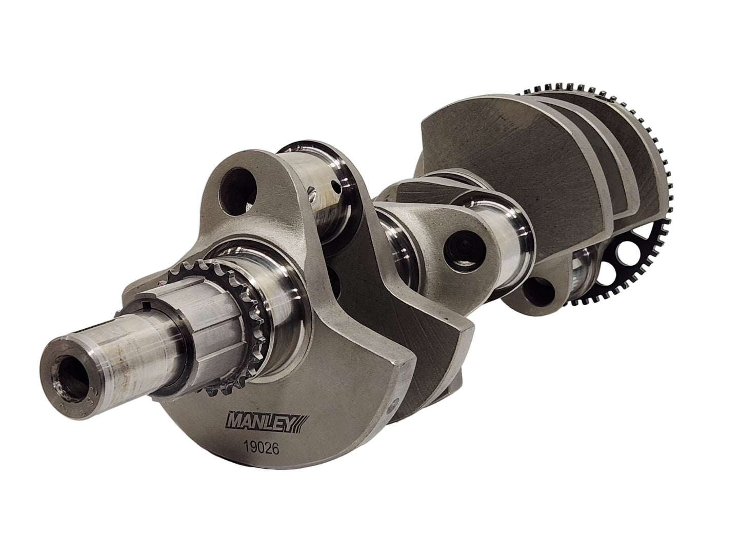 Manley Chevrolet LS Dry Sump Forged Crankshaft – 4.000 in. Stroke