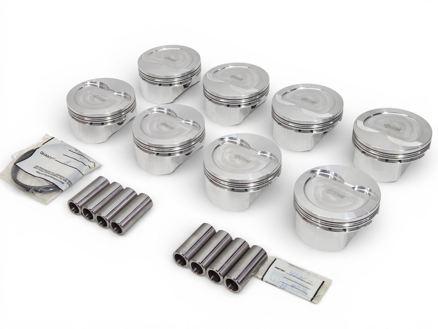 Manley Chevrolet LS Piston Set – 4.005 in. Bore 1.125 in. CH, -8.00 CC
