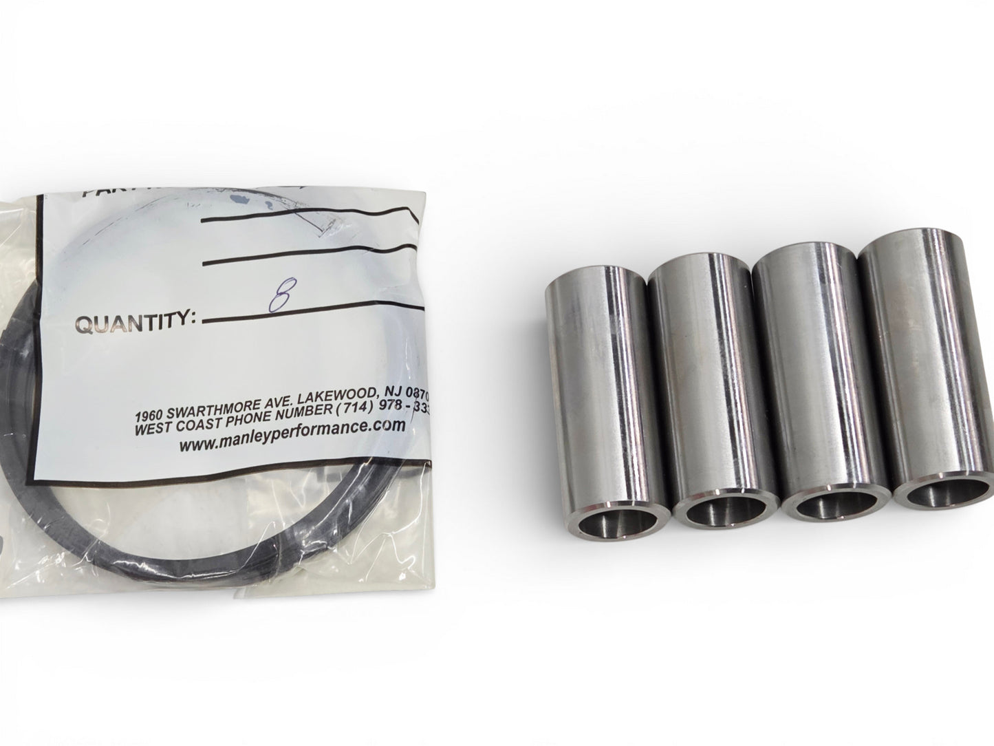 Manley Chevrolet LS Piston Set – 4.005 in. Bore 1.125 in. CH, -8.00 CC