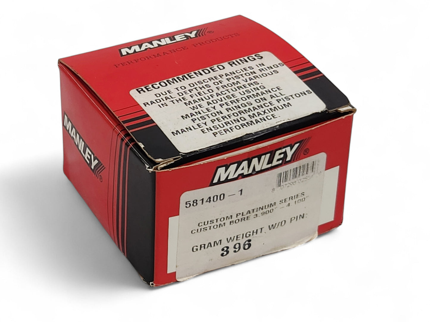 Manley Platinum Series Piston LS 3.900 4.100 Custom Bore -4.25CC 581400