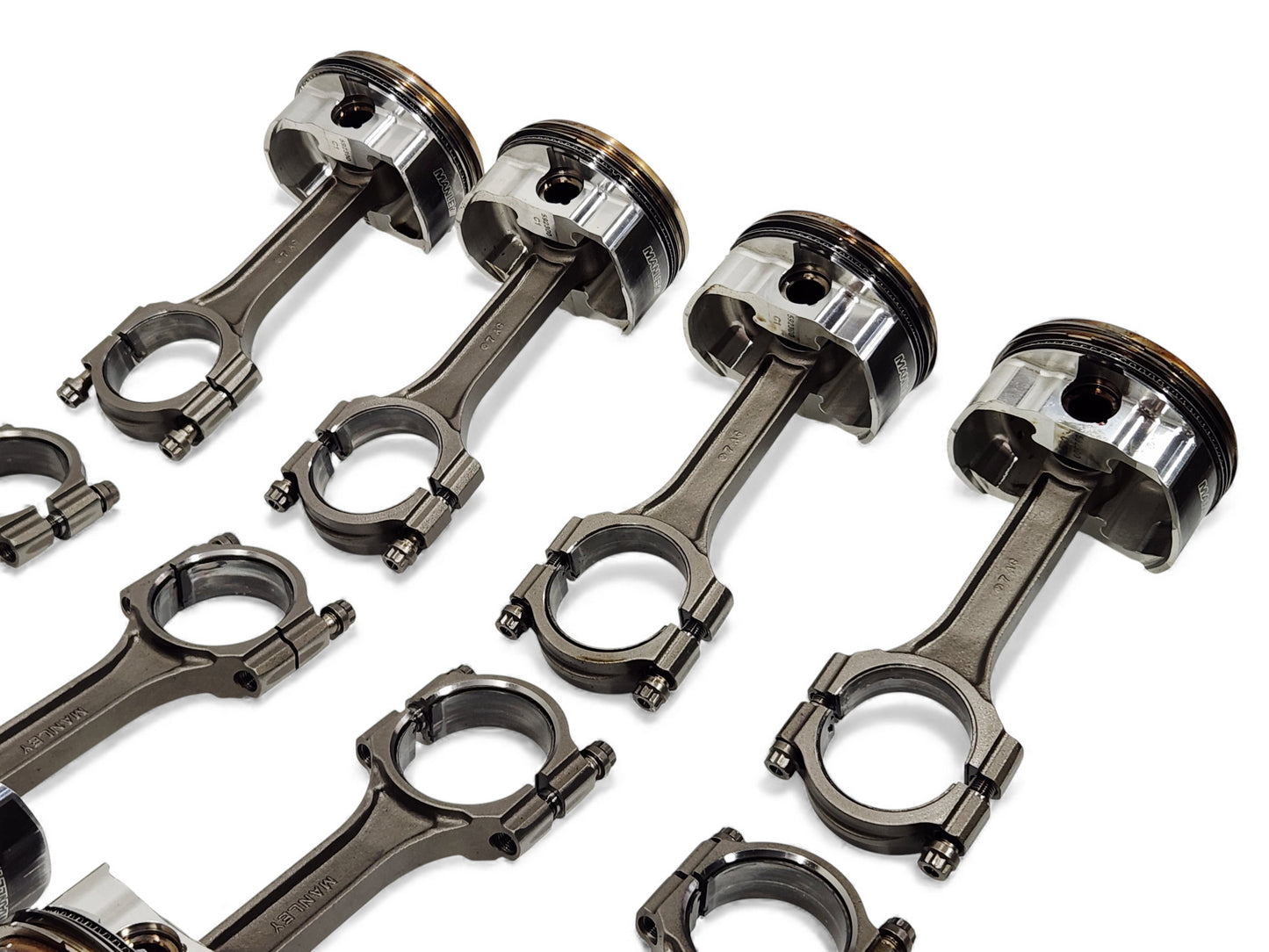 Manley LS Piston Set 4.125in -5.00 CC with SportMaster Connecting Rods