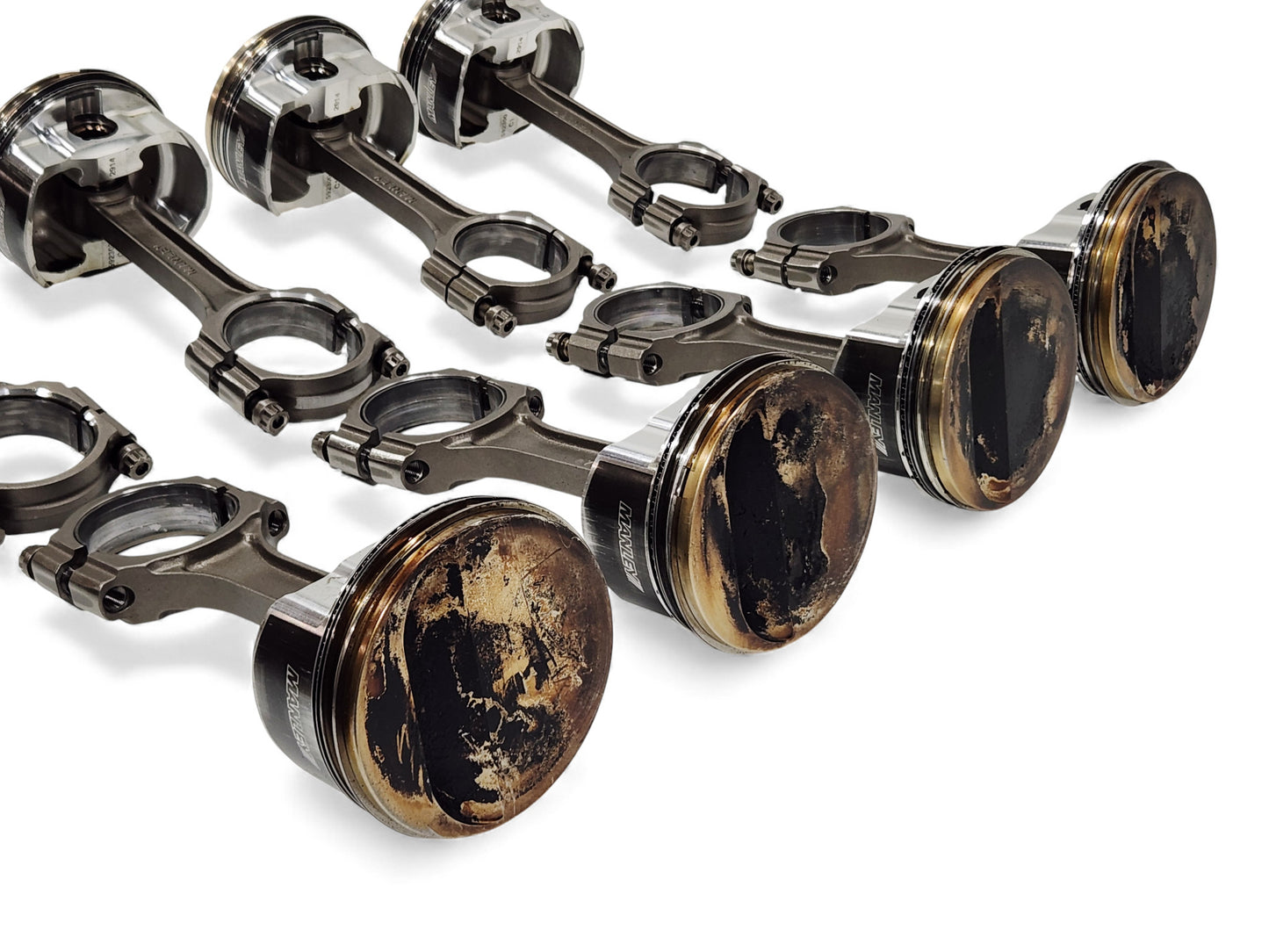 Manley LS Piston Set 4.125in -5.00 CC with SportMaster Connecting Rods