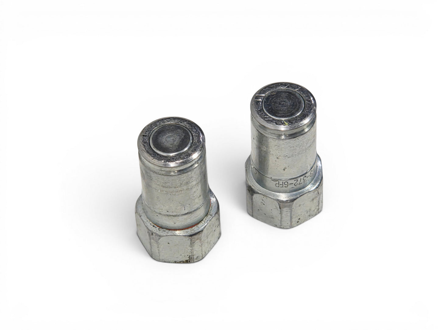NS-372-6FP Parker Hydraulic Hose Line Quick Connect Coupler 3/8" - Lot of 2