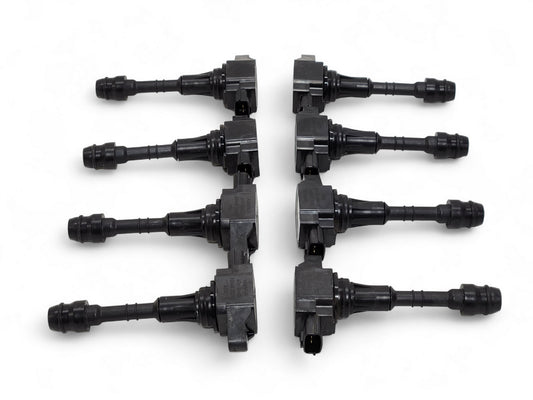Nissan Infiniti VK56 5.6L V8 Ignition Coils OEM - Lot of 8 - Low Mile Takeoffs