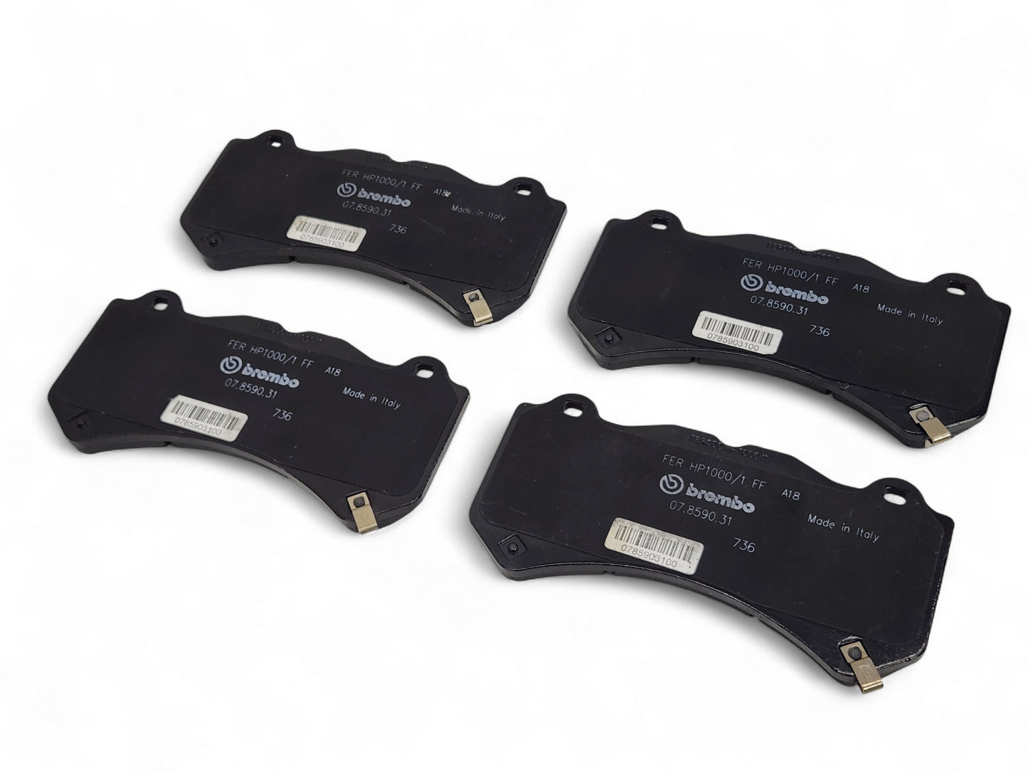 OEM GM Original Equipment Brembo 6 Piston CTS-V Front Brake Pads 25940447