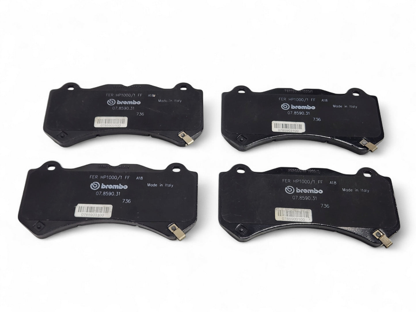OEM GM Original Equipment Brembo 6 Piston CTS-V Front Brake Pads 25940447