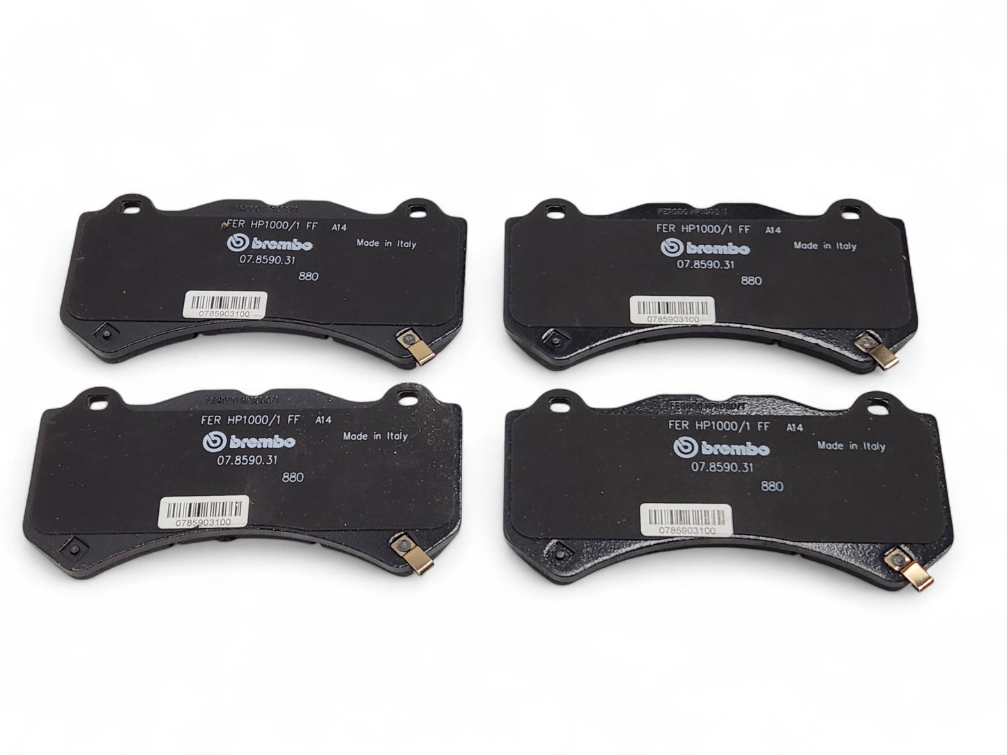 OEM GM Original Equipment Brembo 6 Piston CTS-V Front Brake Pads 25940447