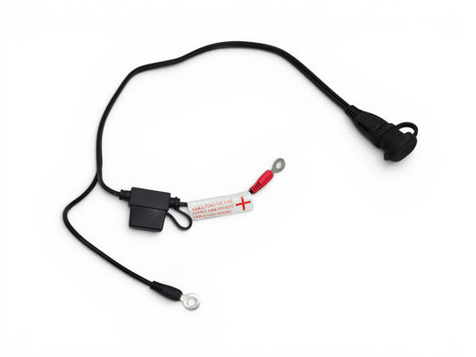 Optimate Permanent Battery Lead Harness Charger Pigtail Fused