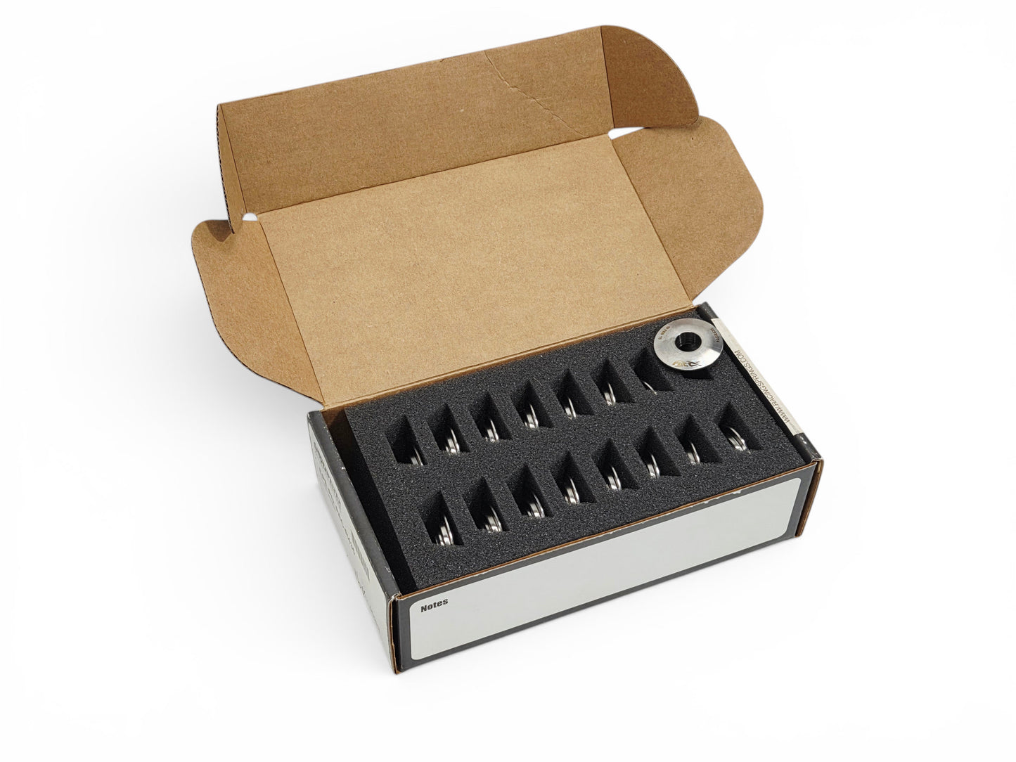 Pac Springs PAC-R435-16 Set of 16 1.300 Ti Valve Spring Retainers - 7 Degree