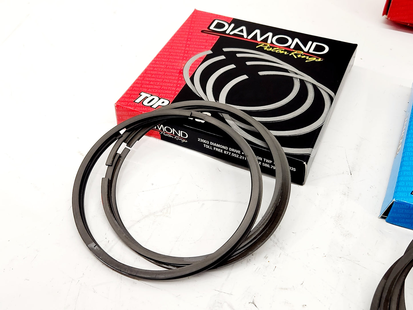 Piston Rings 4.125 Bore .43 top .43 2nd 3.0mm Oil Diamond 09084125 - Set of 8