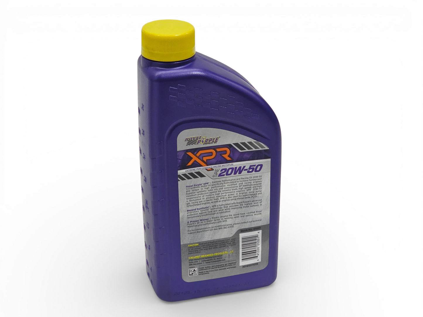 Royal Purple 01051 SAE 20W-50 XPR Extreme Performance Racing Motor Oil 1QT