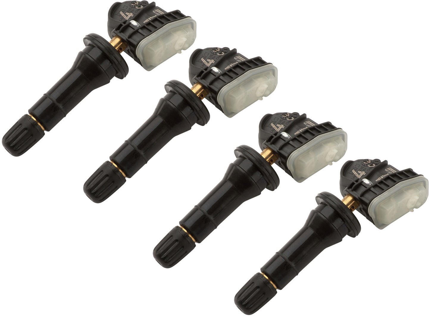 Set of 4 - Genuine OEM GM 433MZ Tire Pressure Monitor Sensors TPMS 84991144