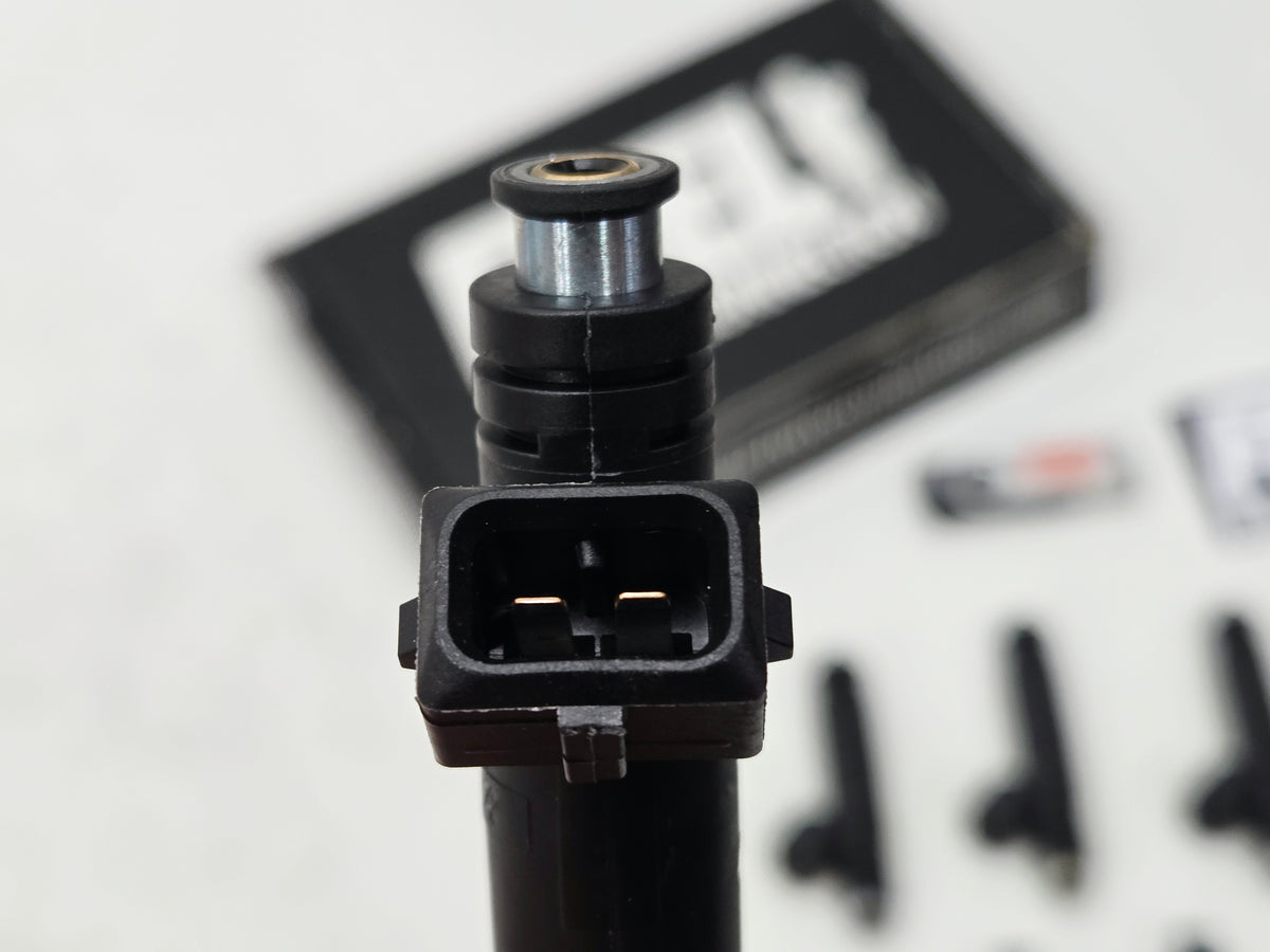 Siemens DEKA 60lb 630cc High Impedance Fuel Injectors EV1 Connector FIC