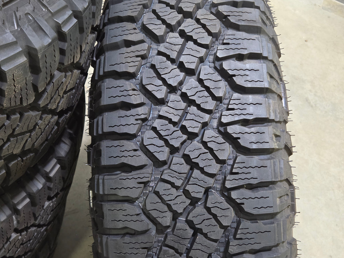Silverado Sierra 18x8 12 Spoke Wheels GoodYear Wrangler Tires and TPMS