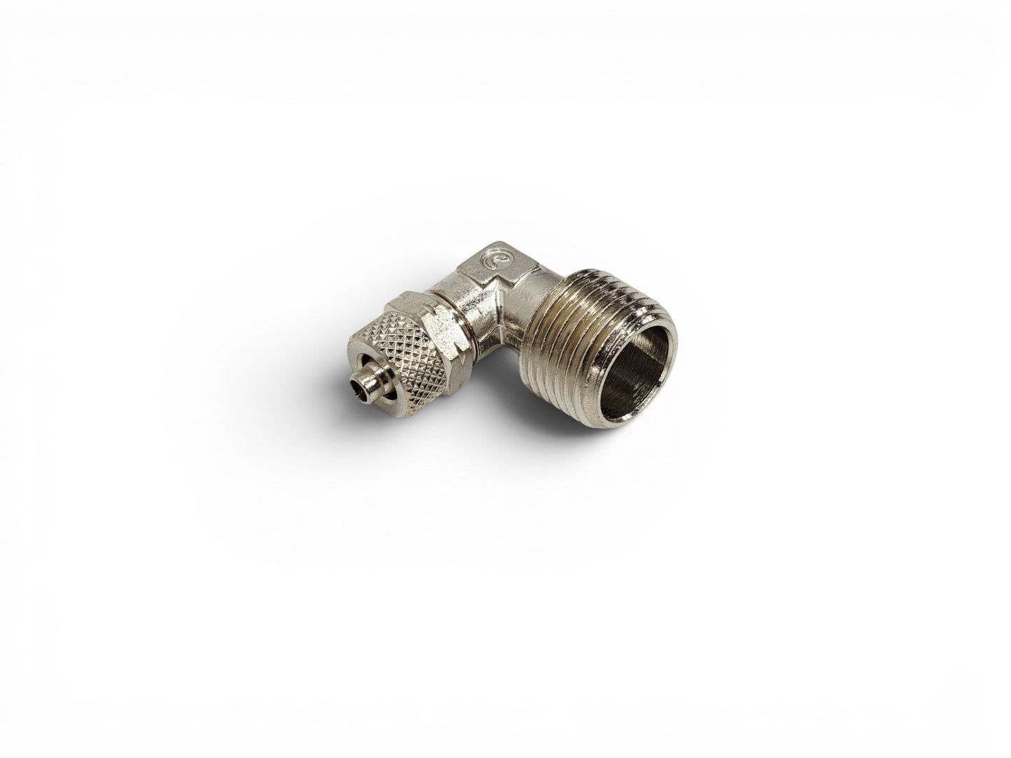 Snow Performance 3/8NPT 90 Elbow x 1/4 Quick Connect Fitting SNO-82081R-90