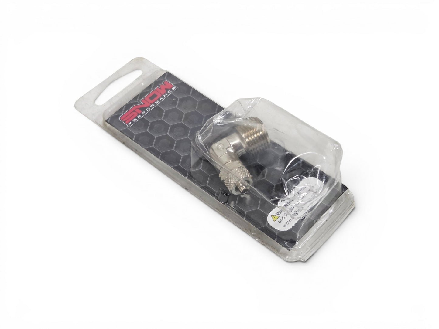 Snow Performance 3/8NPT 90 Elbow x 1/4 Quick Connect Fitting SNO-82081R-90
