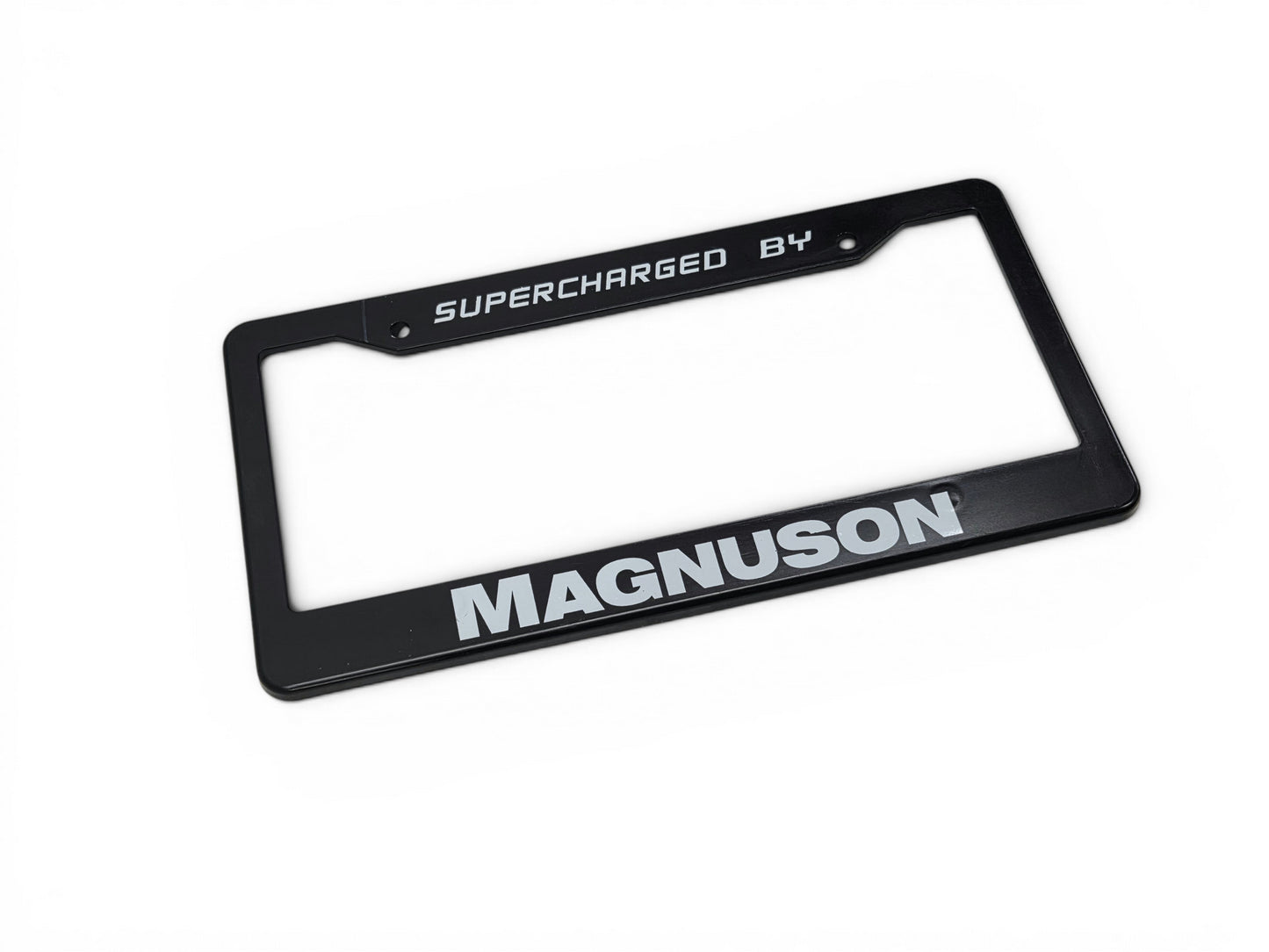 Supercharged by Magnuson License Plate Frame