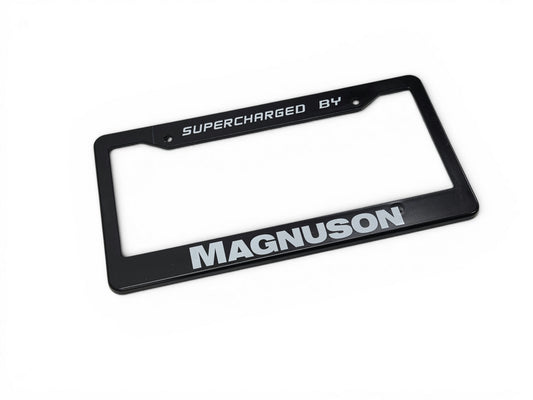 Supercharged by Magnuson License Plate Frame
