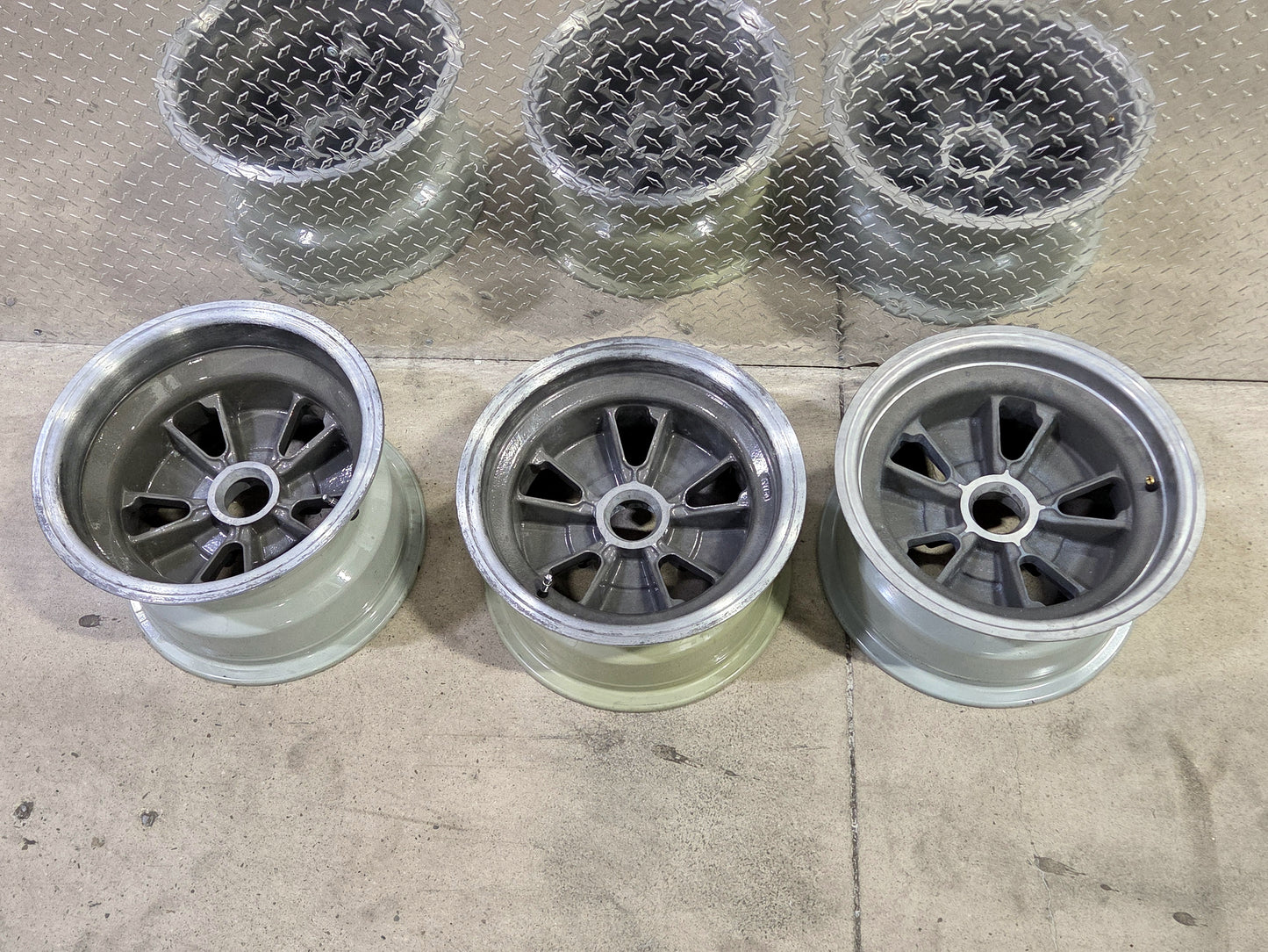 Superformance Grand Sport C2 Knockoff Replica Pin Drive Wheels - 3 Wheels