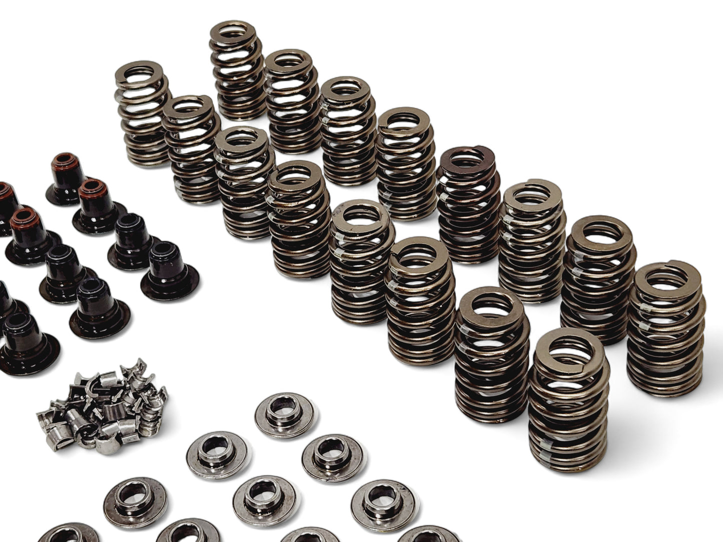 Valve Springs Seals Caps Keepers removed from LS3 Engine OEM GM - New takeoffs