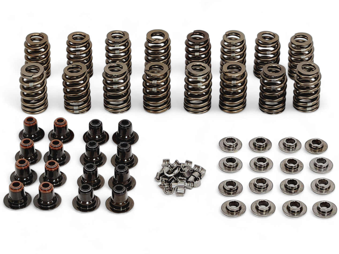 Valve Springs Seals Caps Keepers removed from LS3 Engine OEM GM - New takeoffs