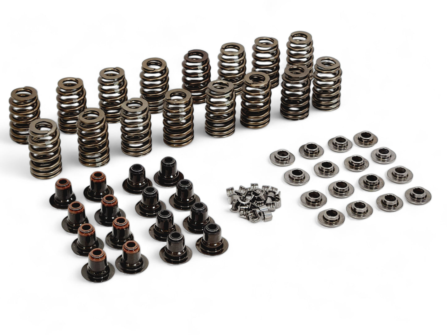Valve Springs Seals Caps Keepers removed from LS3 Engine OEM GM - New takeoffs