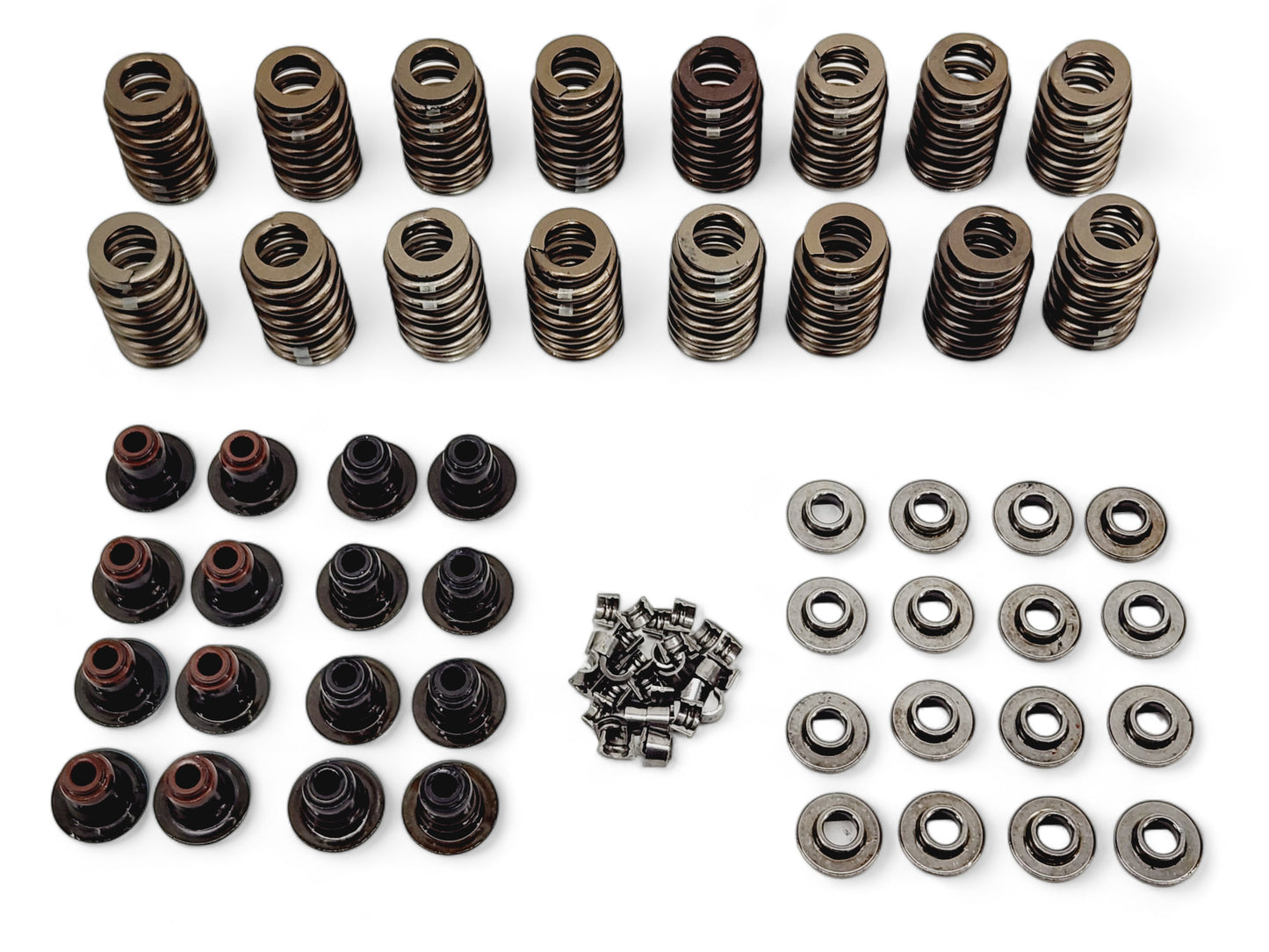 Valve Springs Seals Caps Keepers removed from LS3 Engine OEM GM - New takeoffs