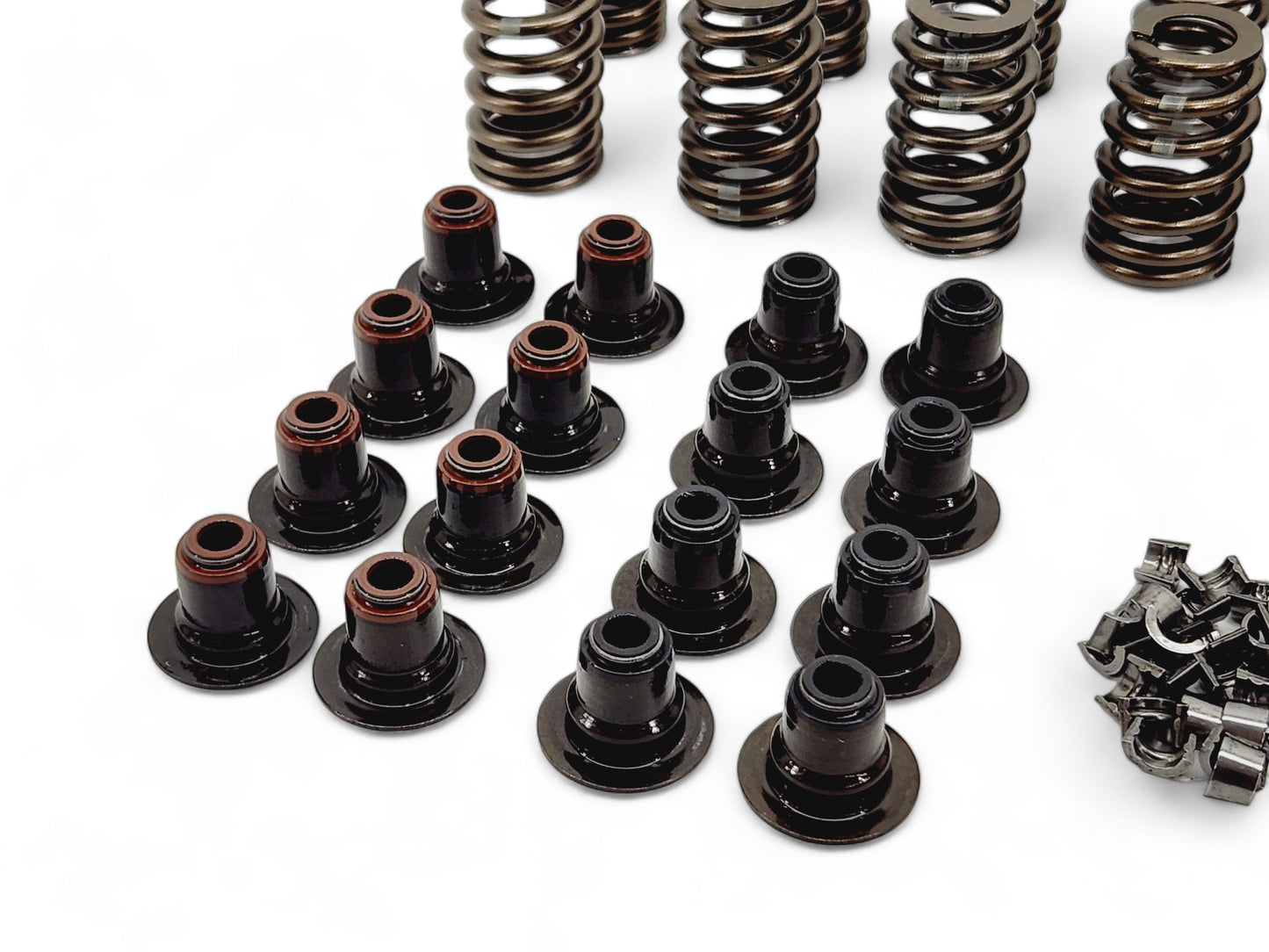 Valve Springs Seals Caps Keepers removed from LS3 Engine OEM GM - New takeoffs