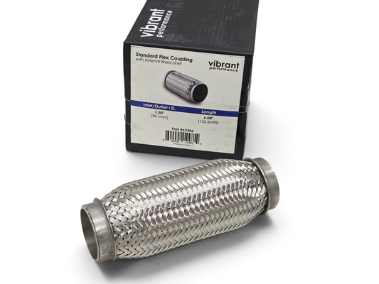 Vibrant Performance Standard 1.5 Inch 6" Long Flex Coupling 62306