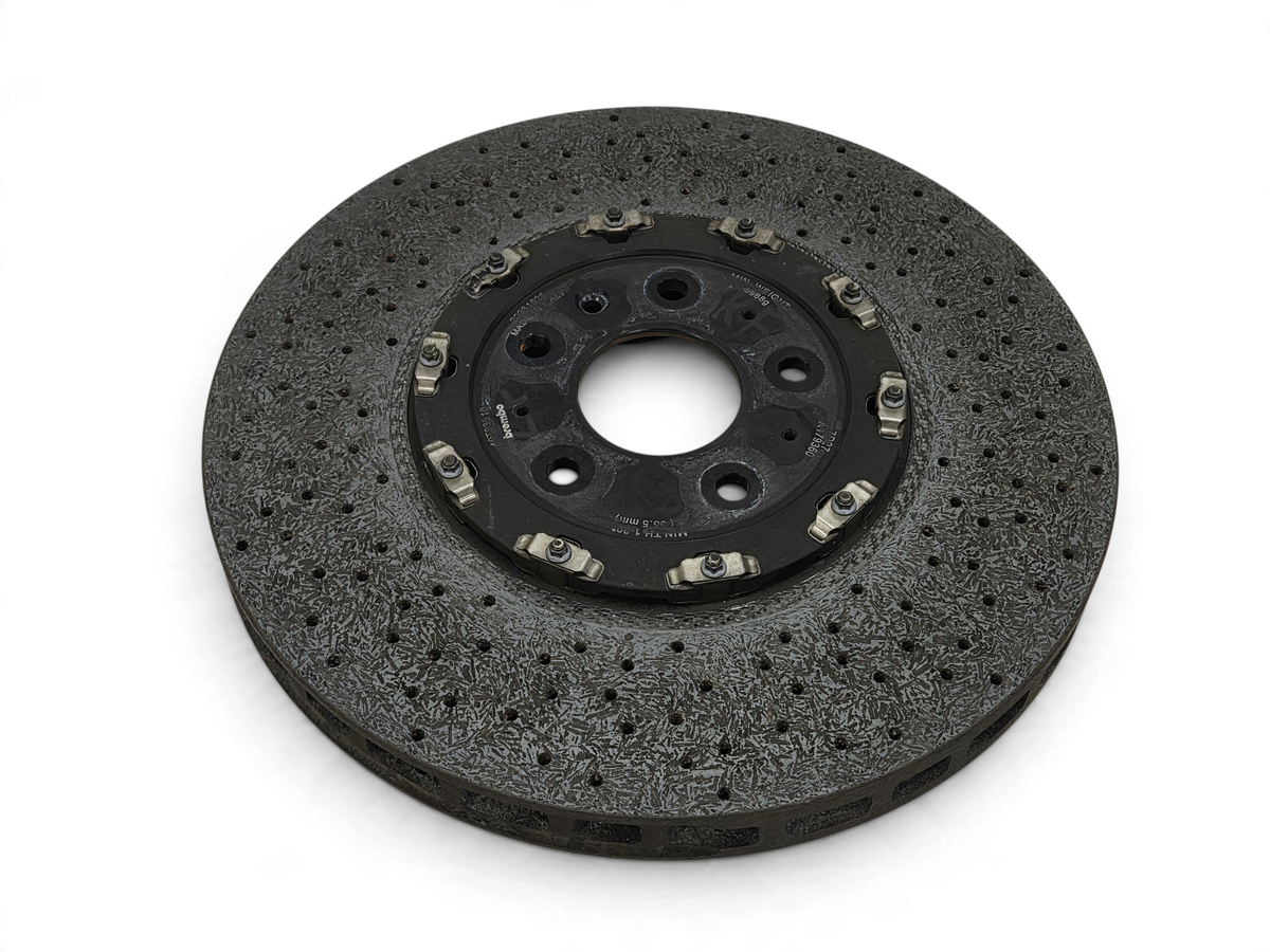 Send it Auto Parts front carbon ceramic brake rotor for 2015-2019 Chevrolet Corvette C7 Z06 and Grand Sport models