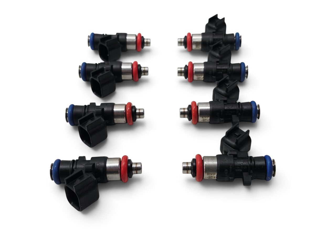 Send it Auto Parts set of 8 genuine Bosch 731cc fuel injectors for GM LS3 LSA engines with EV6 plugs