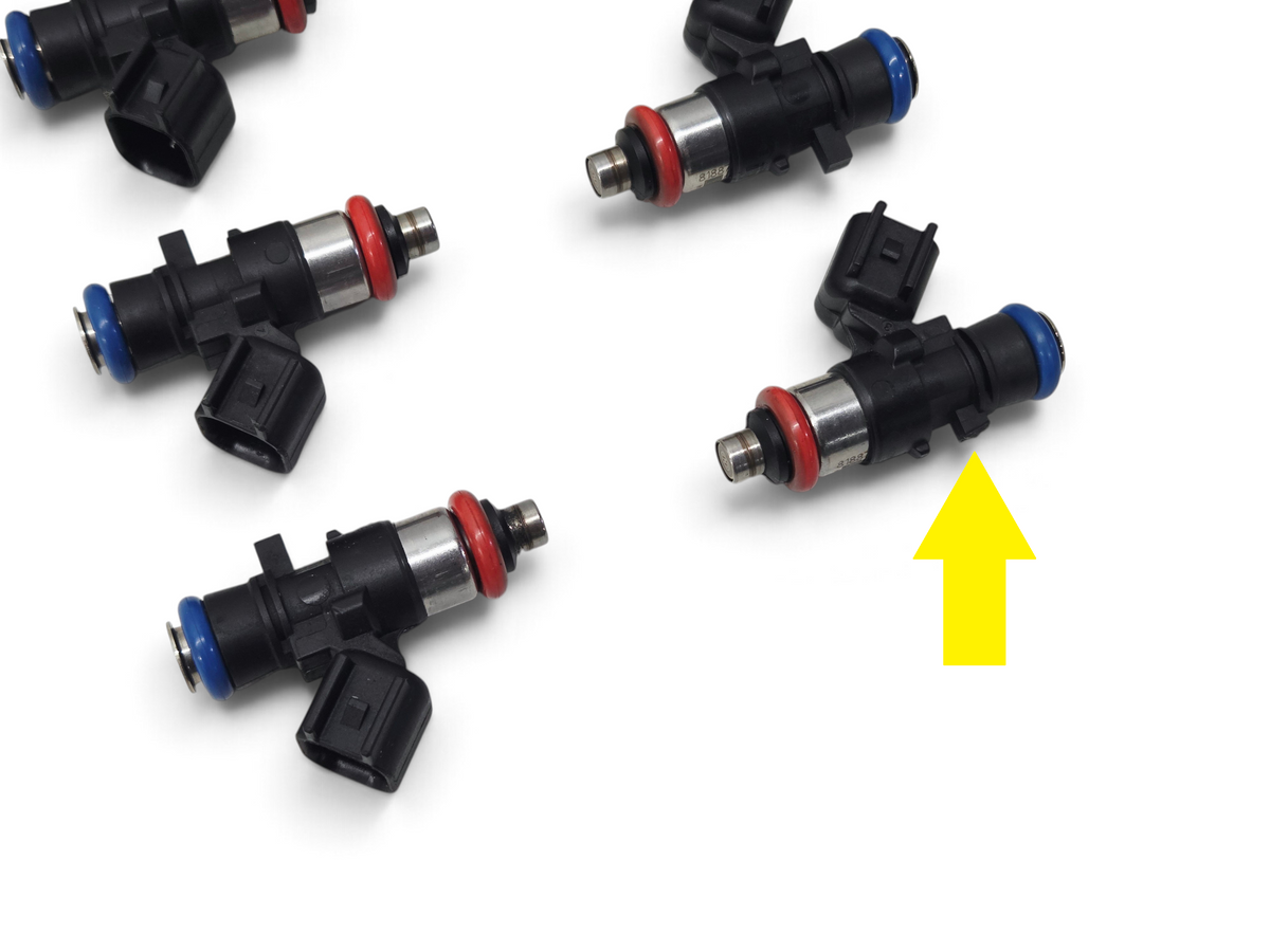 Set of 8 - Bosch 0280158291 fuel injectors 731cc 66lb short GM LS3 LSA