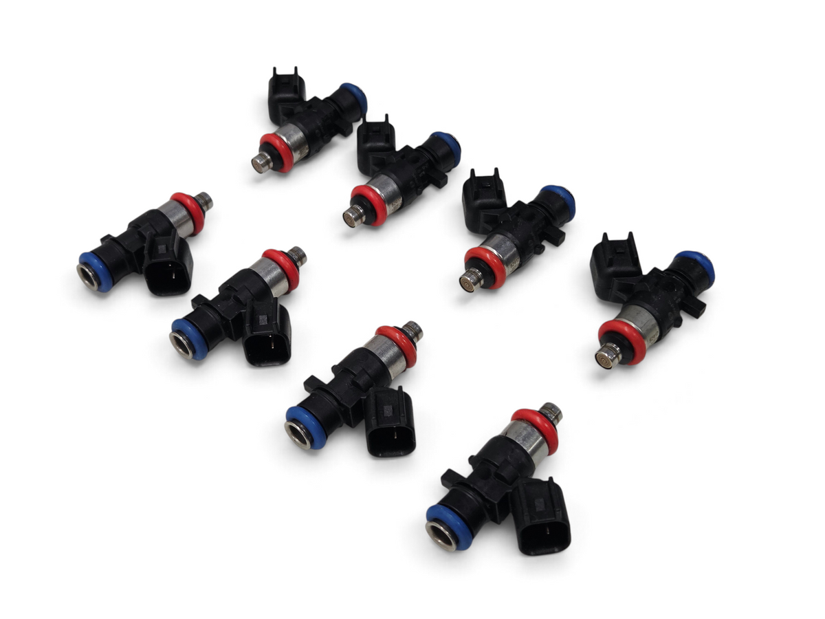 Send it Auto Parts set of eight Bosch 0280158291 short fuel injectors with EV6 plugs for GM LS3 LSA engines