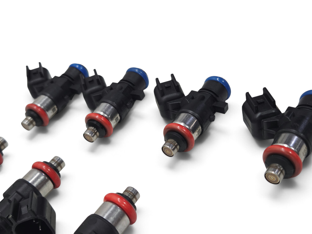 Send it Auto Parts set of 8 genuine Bosch 731cc fuel injectors for GM LS3 LSA engines with EV6 plugs
